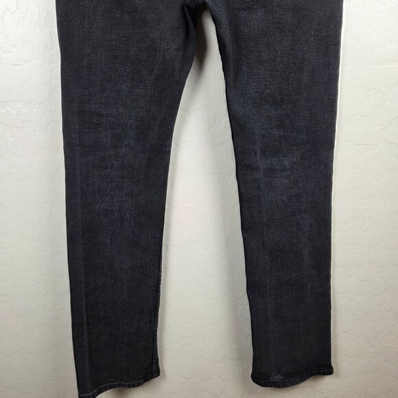 Cody James Slim Straight Leg Black Denim Jeans Size Men's 36x34 Western Cowboy - Picture 8 of 11